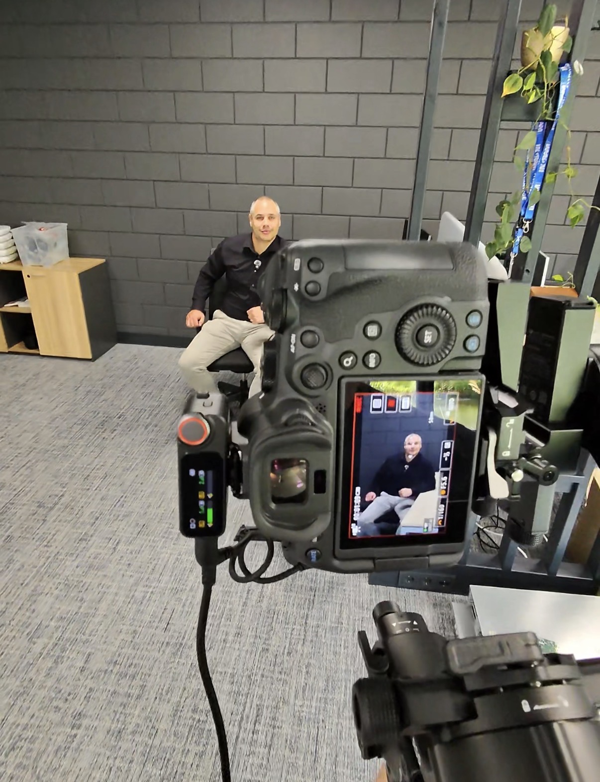 Interview op kantoor bij Network Company