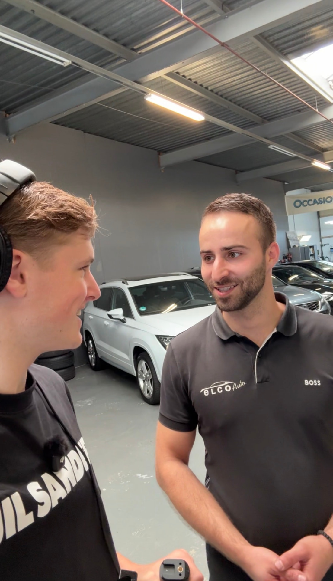 Opnames bij Elco Auto's